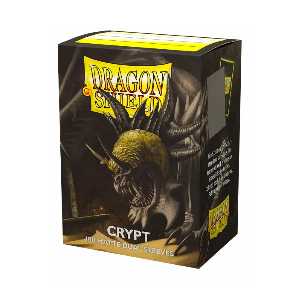 Levně Dragon Shield Matte Dual obaly – Crypt (matné, šedé, 100 ks)