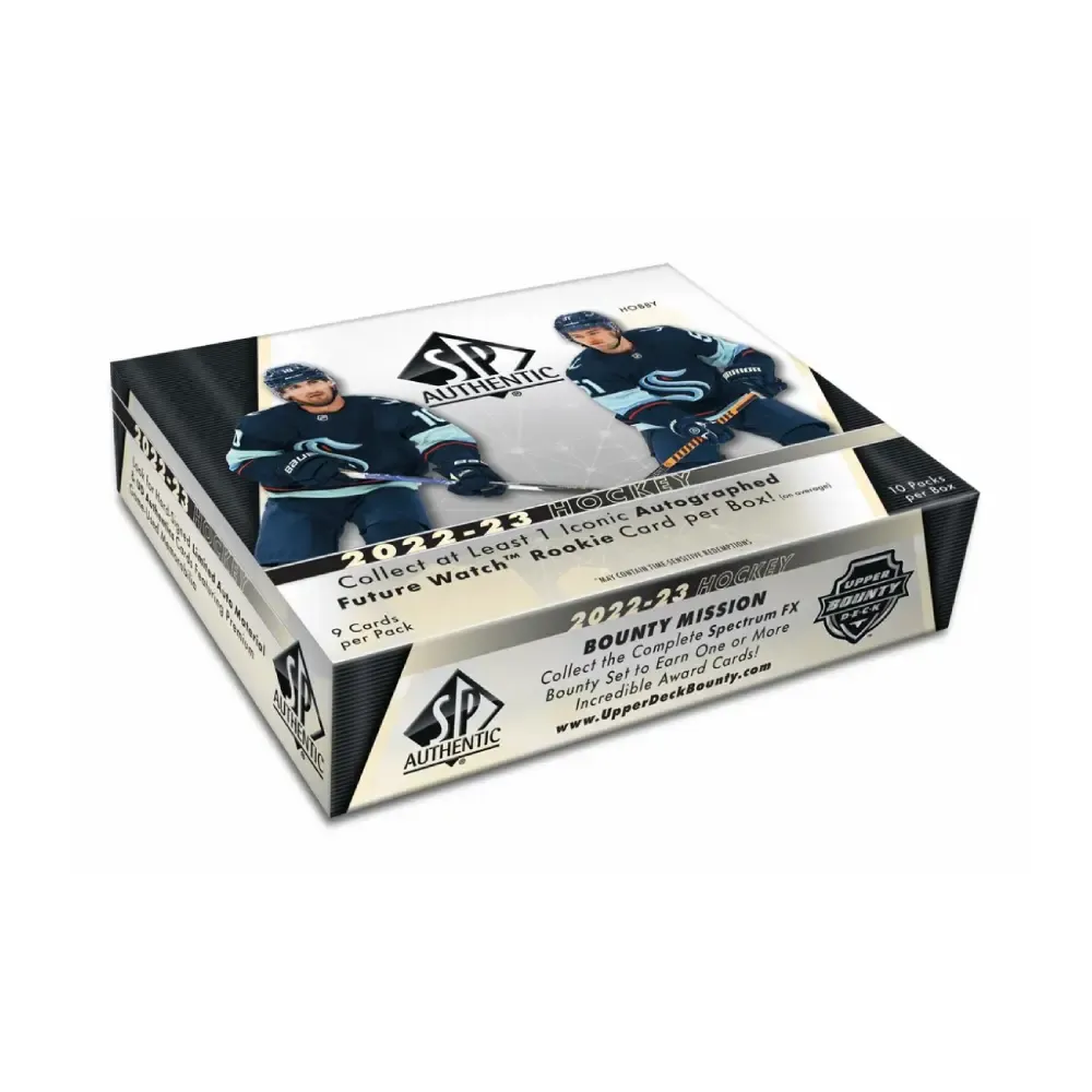 2022-23 Upper Deck SP Authentic Hockey Hobby Box 