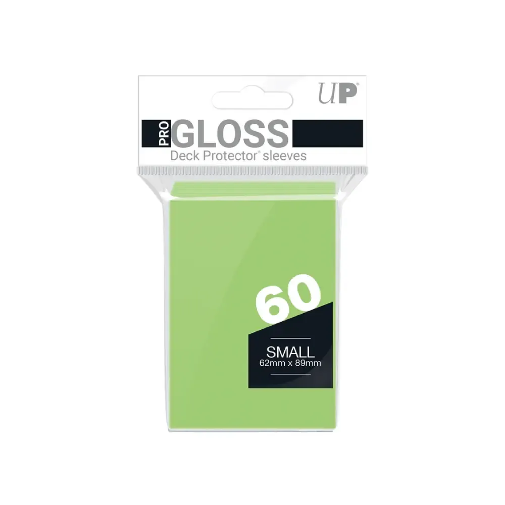 Ultra PRO Pro-Gloss Small obaly – Lime Green (zelené, 60 ks)