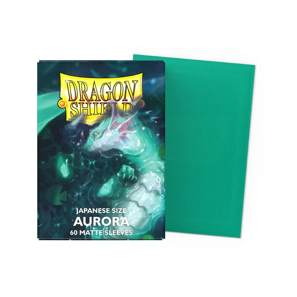 Dragon Shield malé obaly – Matte Aurora (matné, zelené, 60 ks)