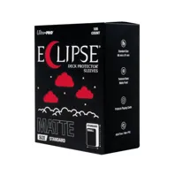 Ultra PRO Eclipse Matte Deck Protector Sleeves – Apple Red (105 pcs)