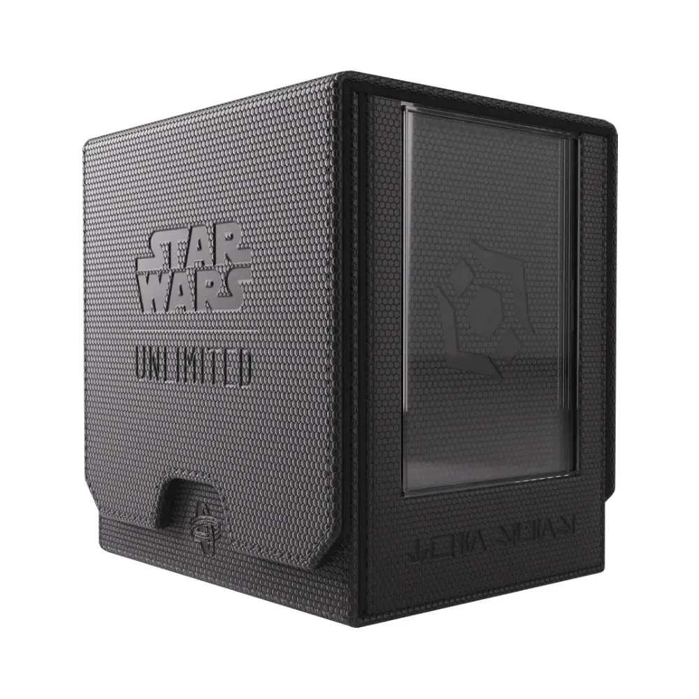 Levně Gamegenic Star Wars: Unlimited Twin Suns Deck Pod 100+ (černý)