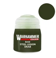 Warhammer Colour Base: Steel Legion Drab (12 ml)