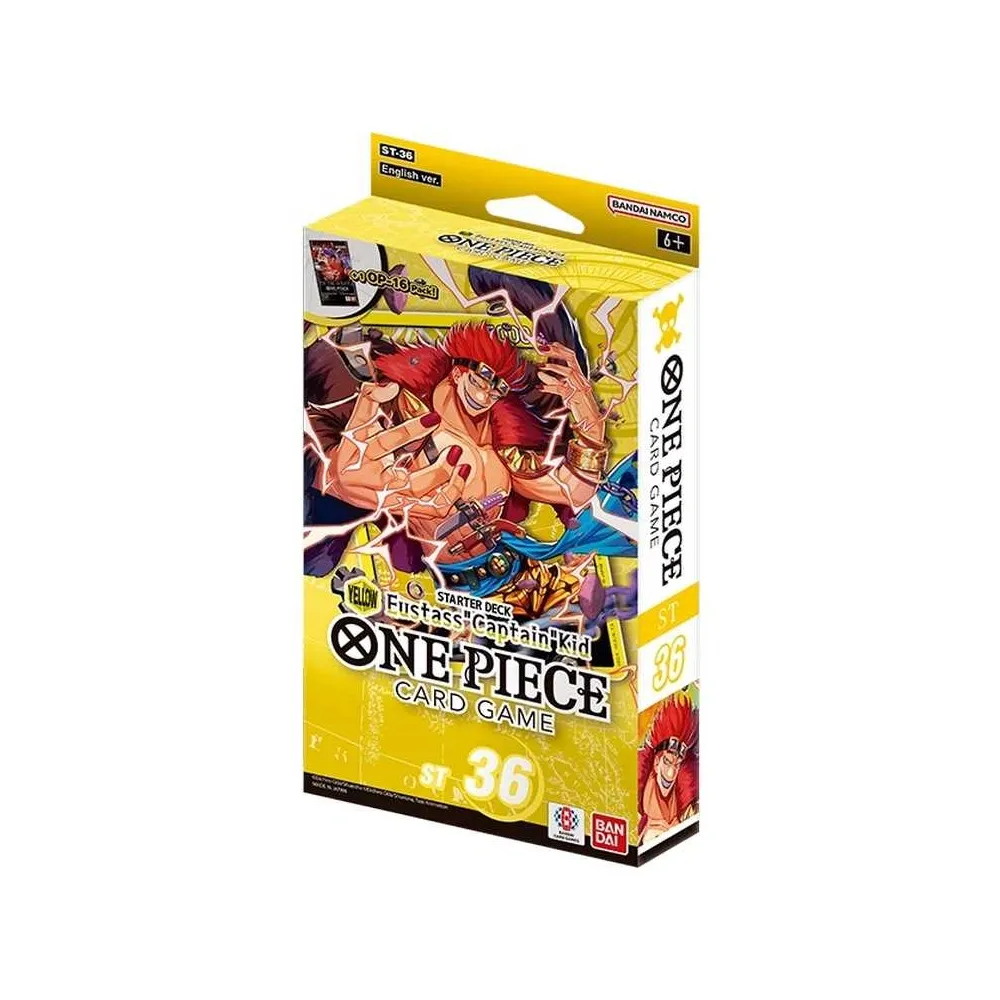 One Piece: YELLOW Eustass "Captain" Kid Starter Deck [ST-36]