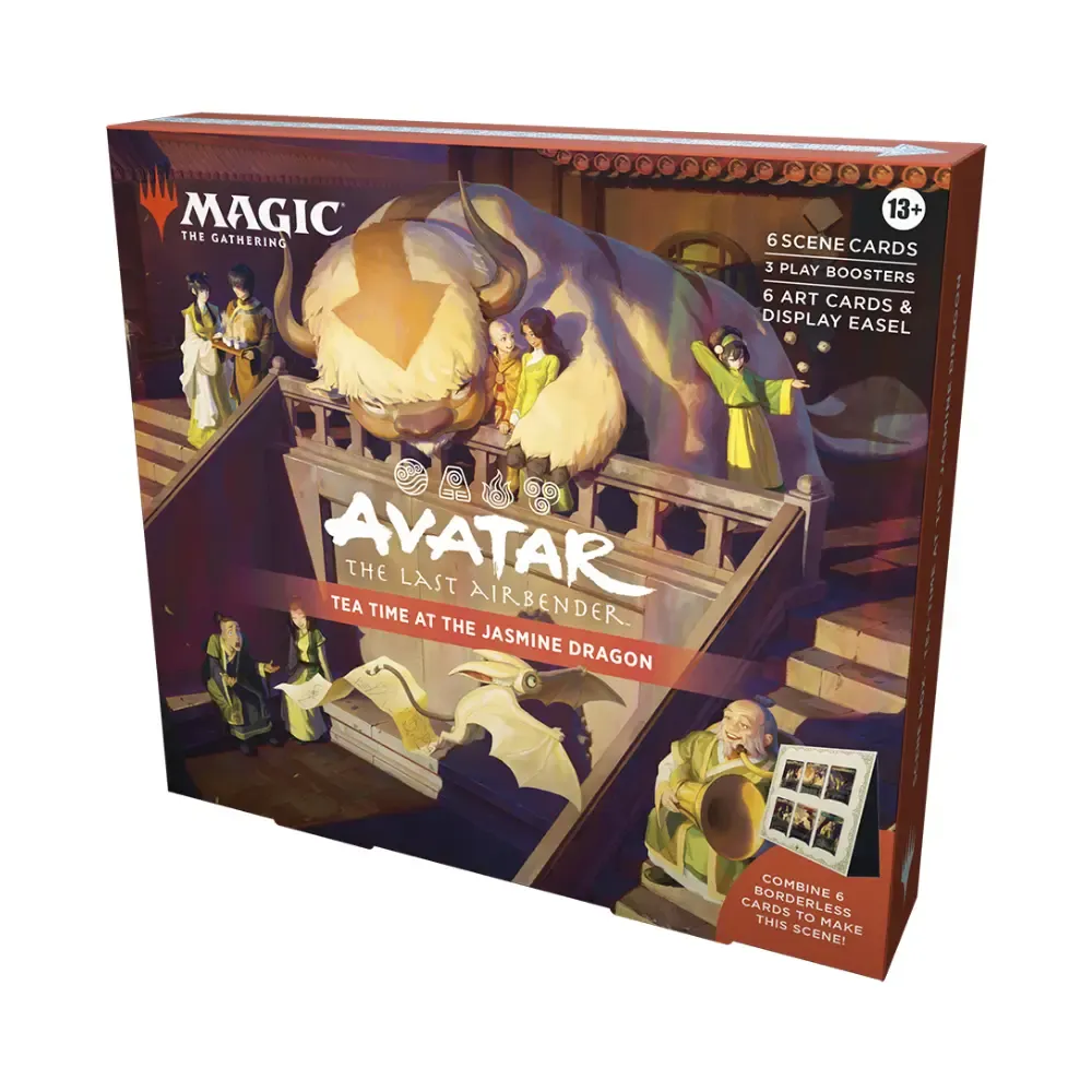 Magic: The Gathering | Avatar: The Last Airbender: "Tea Time at the Jasmine Dragon" Scene Box