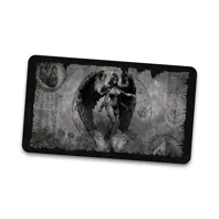 Kraken Wargames Playmat – Abyzou Scroll Grey (Stitched)