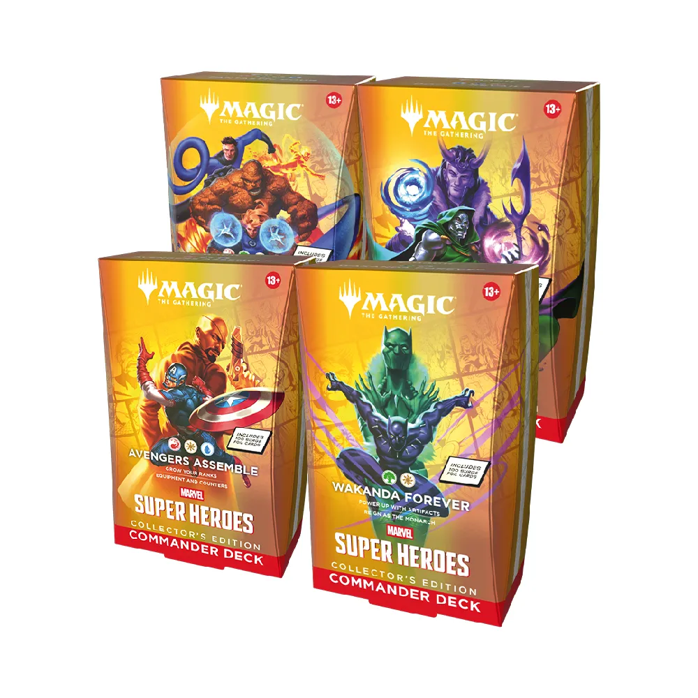 Commander: Magic: The Gathering | Marvel Super Heroes: Deck Set: Collector's Edition