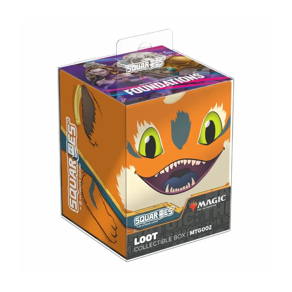 Ultimate Guard Squaroes Boulder Deck Case 100+ (Magic: The Gathering Foundations: Loot) 