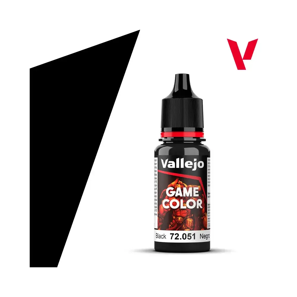 Vallejo Game Color: Black – 72.051