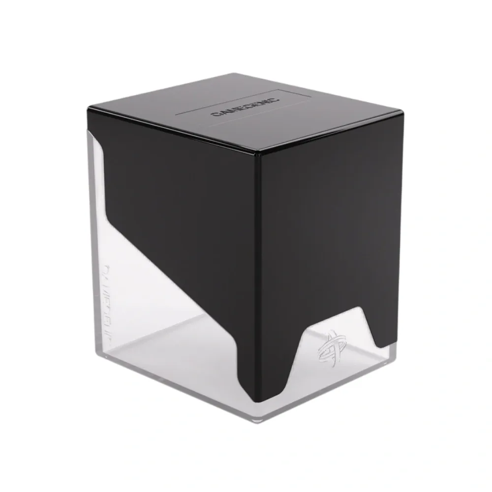 Gamegenic Bastion 100+ XL Deck Box – Black/Clear