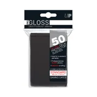 50 Ultra Pro Pro-Gloss Deck Protector Obaly (Černá)