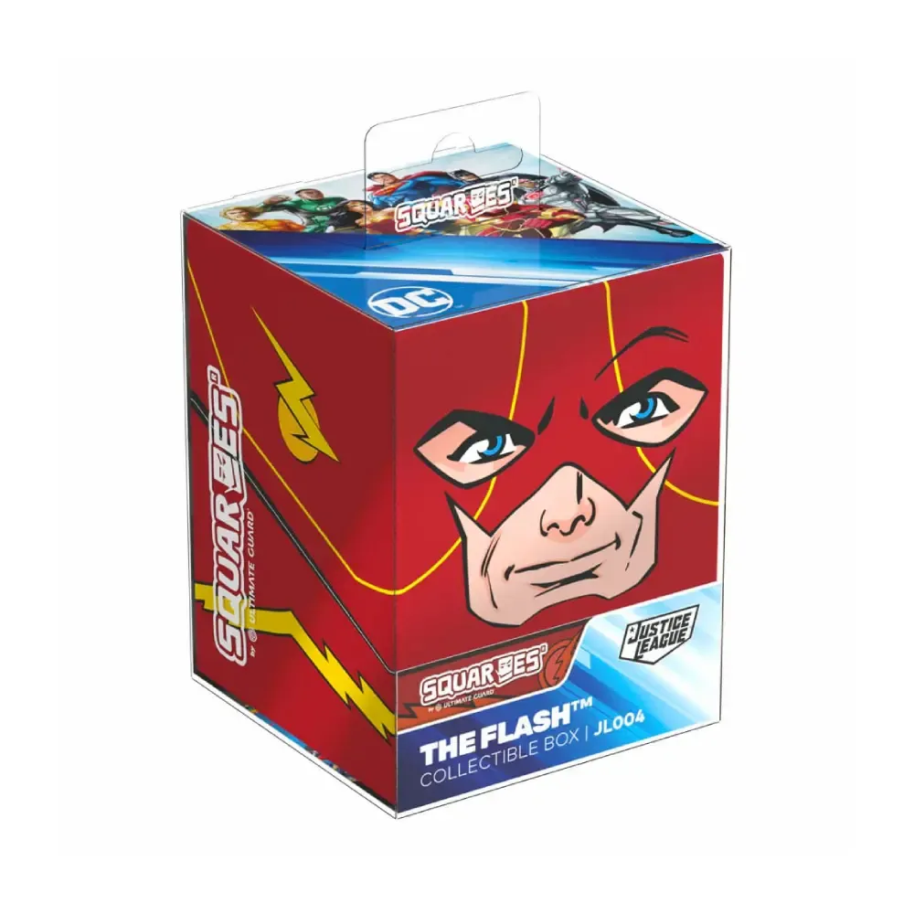 Ultimate Guard Squaroes Boulder Deck Case 100+ (DC Justice League: The Flash)