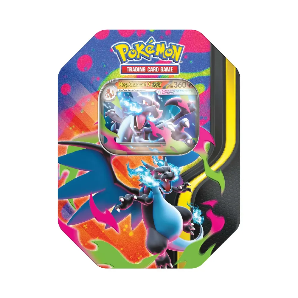 Mega Charizard X ex Tin