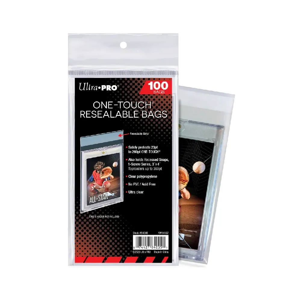 Ultra PRO One-Touch uzavíratelné sáčky na karty (100 ks)