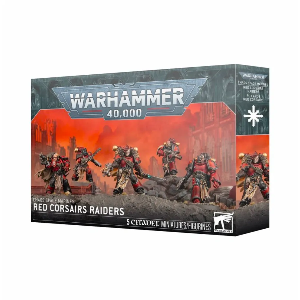 Warhammer 40k – Chaos Space Marines: Red Corsairs Raiders