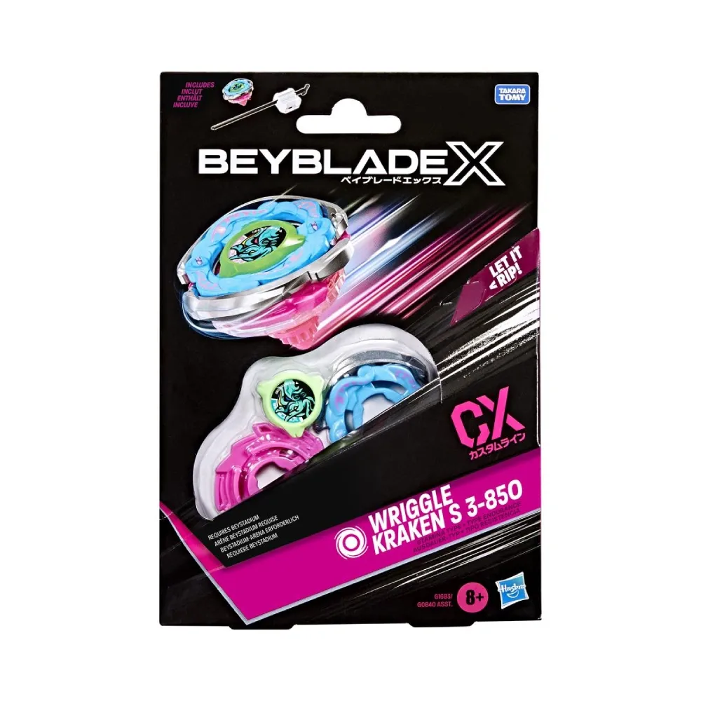 Beyblade X Wriggle Kraken S 3-85O CX Starter Pack Set