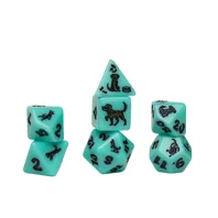 Sirius Dice – Animal Series: Seafoam Shepher sada vícestěnných kostek