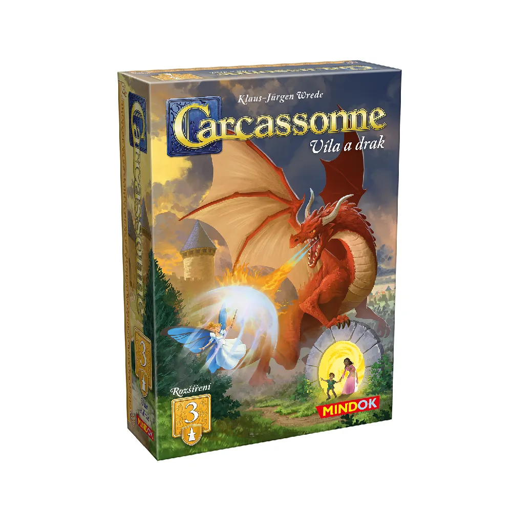 Levně Carcassonne: rozšíření 3 – Víla a drak (2025)