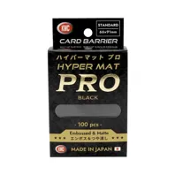 KMC Hyper MAT PRO Sleeves – Black (100 pcs)