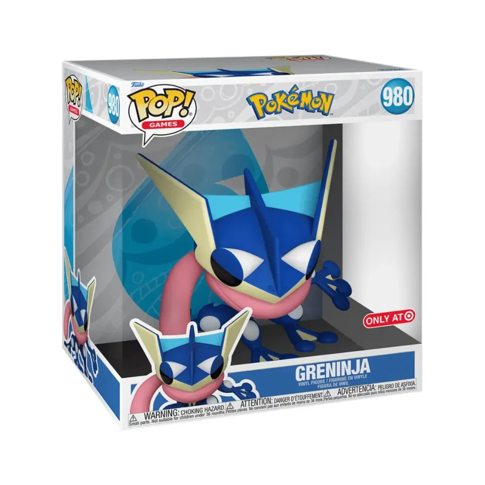 Funko POP! Pokémon – Greninja (Jumbo figurka) #980