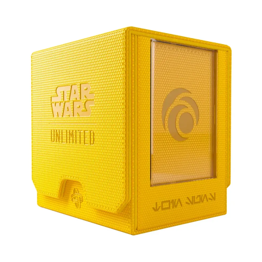 Levně Gamegenic Star Wars: Unlimited Twin Suns Deck Pod 100+ (žlutý)