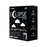 Ultra PRO Eclipse Matte Deck Protector Sleeves – Arctic White (105 pcs)