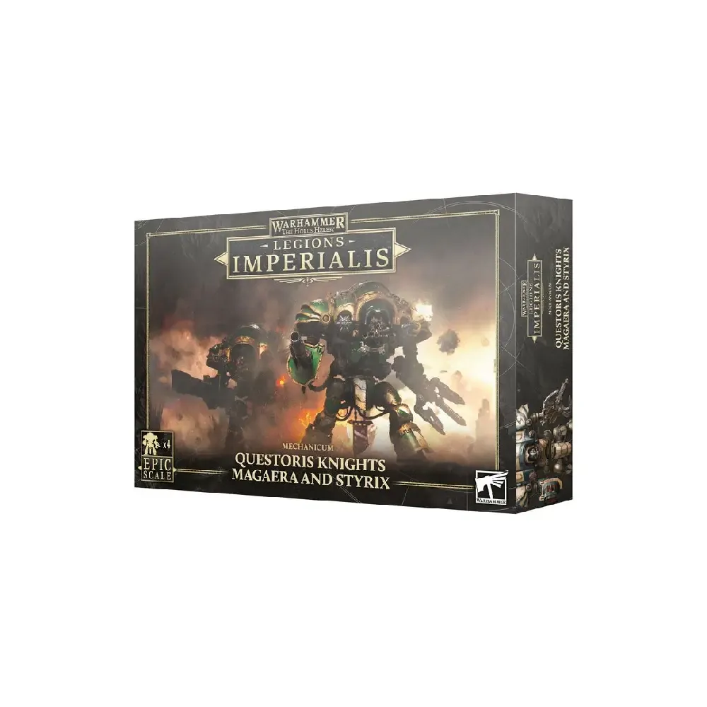 Warhammer The Horus Heresy: Legions Imperialis – Mechanicum Questoris Knights Magaera and Styrix