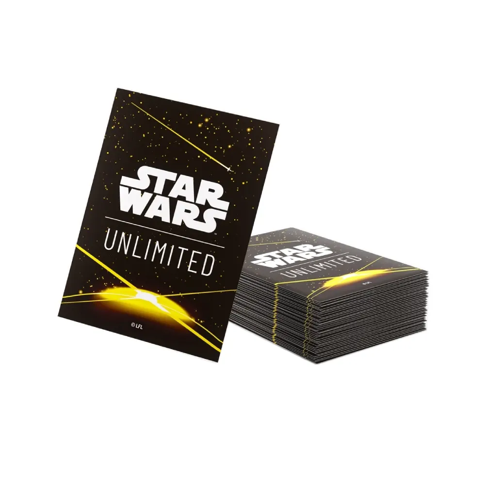Gamegenic Star Wars: Unlimited – Card Back Yellow obaly (žluté, 60 ks)