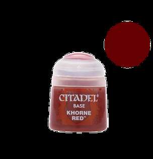 Levně Citadel Base: Khorne Red (12 ml)