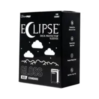 Ultra PRO Eclipse Gloss Deck Protector Sleeves – Arctic White (105 pcs)