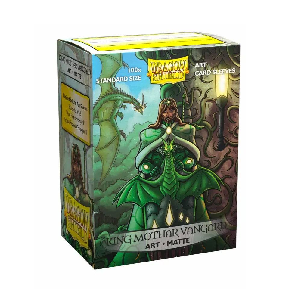 Levně Dragon Shield Matte obaly – King Mothar Vangard (matné, 100 ks)