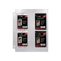 Ultra PRO 4-Pocket Page for ONE-TOUCH Slabs (1 pcs)