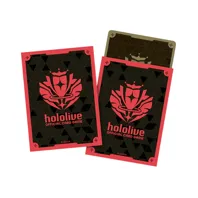 hololive Official Card Game obaly: Brand logo (červené, 55 ks)