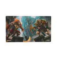 Gamegenic Reality Fracture: "Ajani Resolute / Ajani Unrelenting" Shiny Playmat