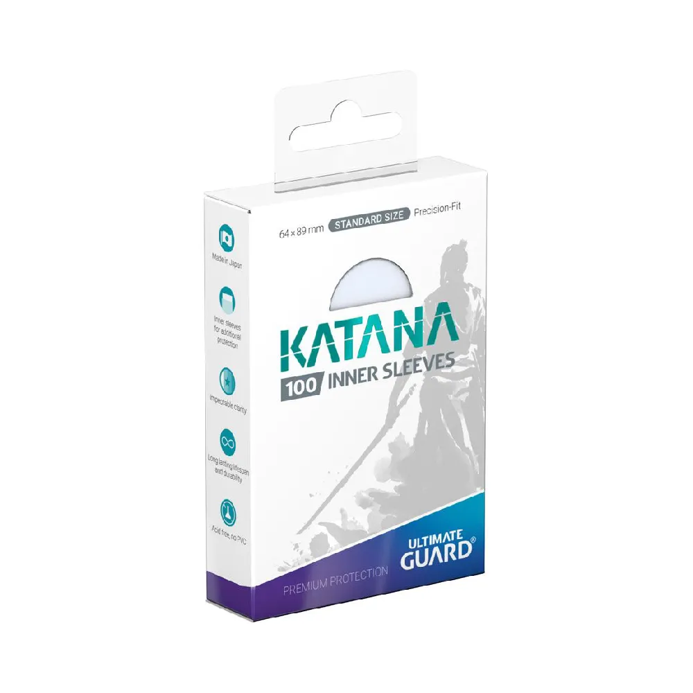 Ultimate Guard Katana Inner Sleeves (vnitřní obaly) – standardní velikost  (100 ks)