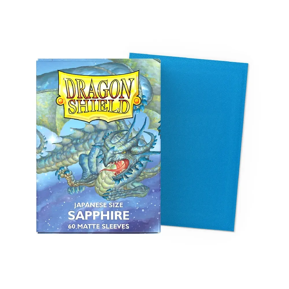 Dragon Shield malé obaly – Matte Sapphire (matné, modré, 60 ks)
