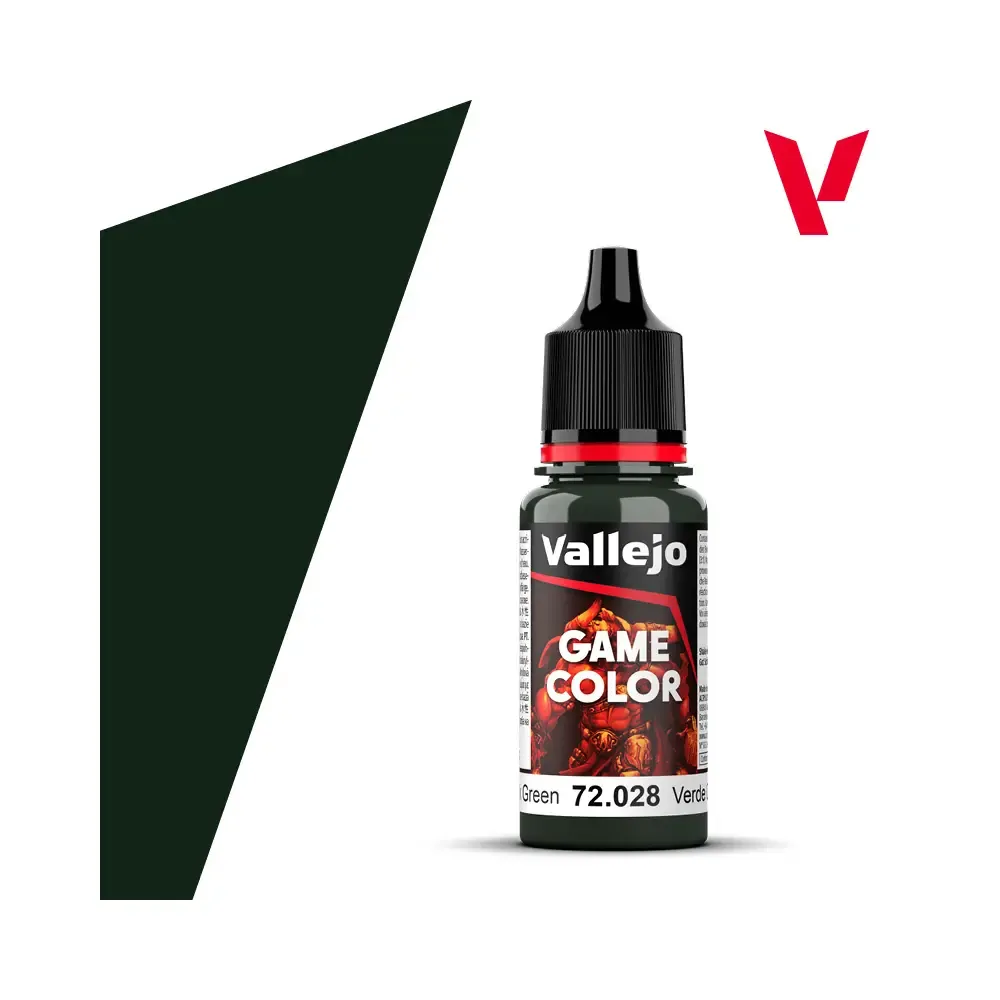 Vallejo Game Color: Dark Green – 72.028