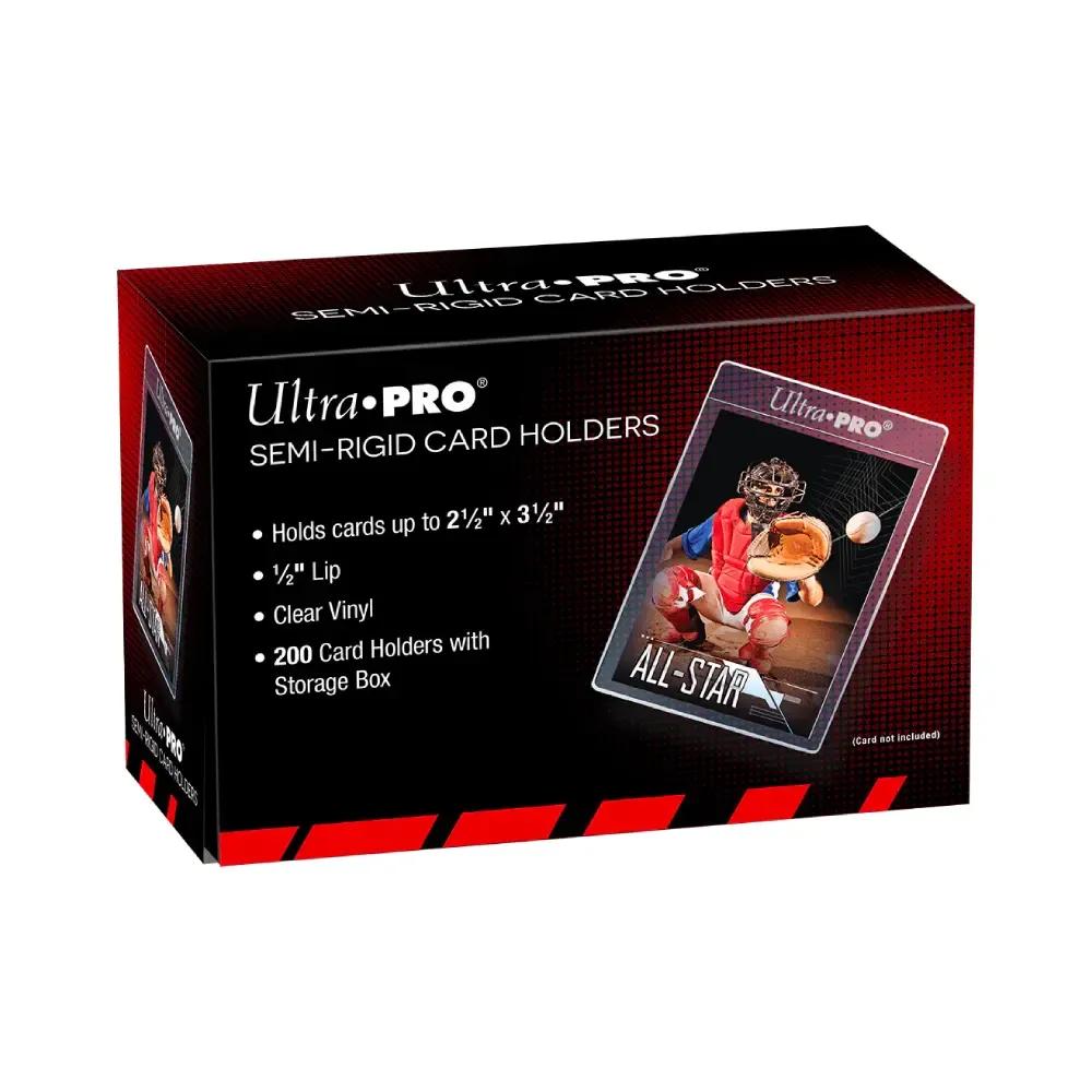 1x Ultra Pro Semi-Rigid Card Holder