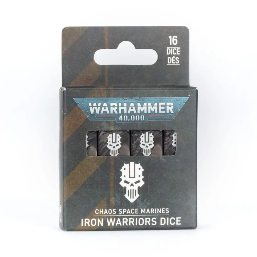 Levně Warhammer 40k – Kostky: Chaos Space Marines – Iron Warriors