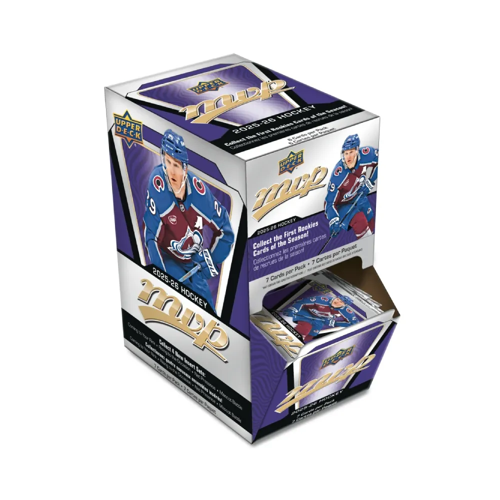 2025-26 Upper Deck MVP Hockey Gravity Box 