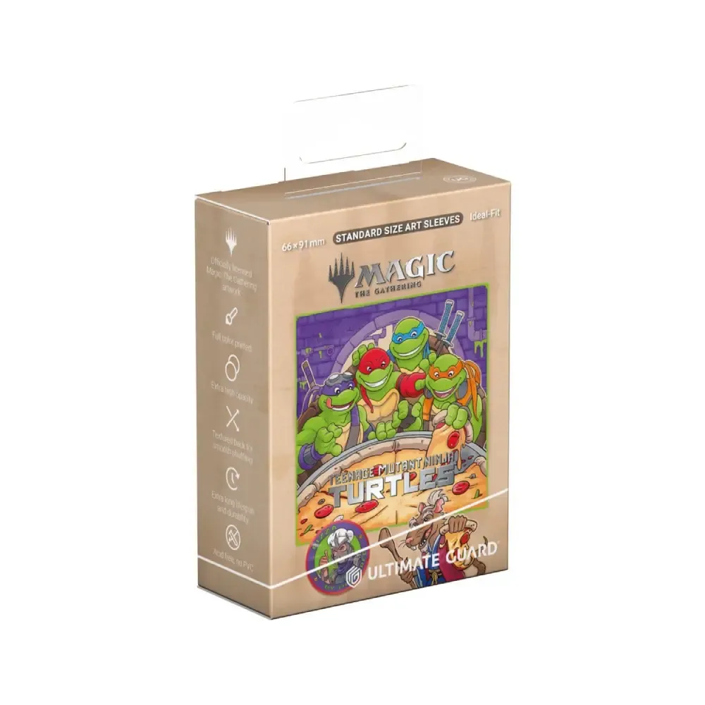 Levně Ultimate Guard Magic: The Gathering | Teenage Mutant Ninja Turtles - Pizza Box obaly s motivem (100 ks)