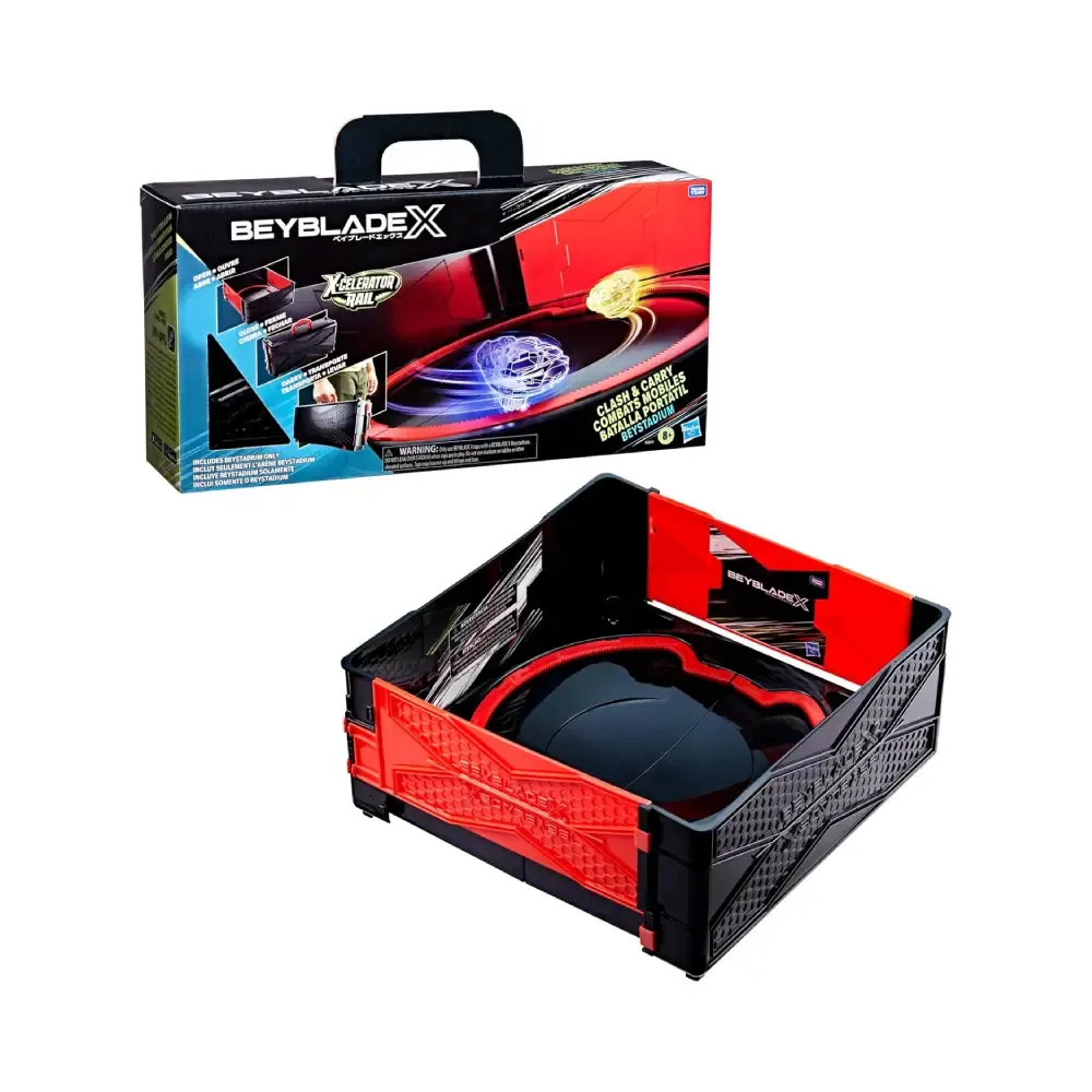 BeyBlade X Clash and Carry Beystadium 