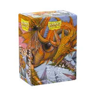 100 Dragon Shield Sleeves - Matte Dual Signature Series "The Millerax"