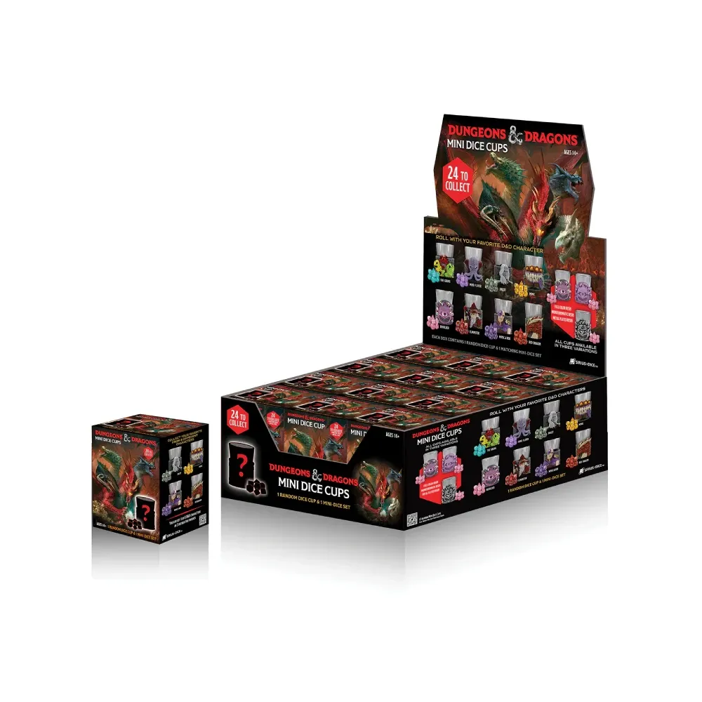 Dungeons & Dragons Mini Dice Cups Mystery Box 