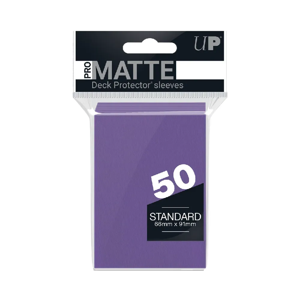 Levně Ultra PRO Pro-Matte Deck Protector obaly – Purple (matné, fialové, 50 ks)