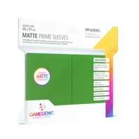 Gamegenic Matte Prime obaly – Green (matné, zelené, 100 ks)