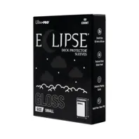 Ultra PRO Eclipse Gloss Deck Protector Sleeves – Jet Black (60 pcs)