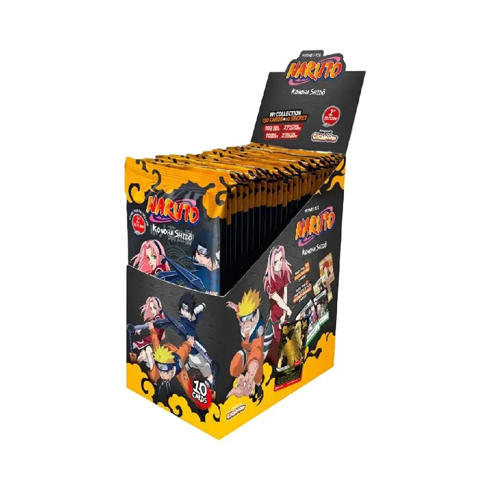 Naruto Mythos TCG: Konoha Shido Booster Box (2nd Edition)