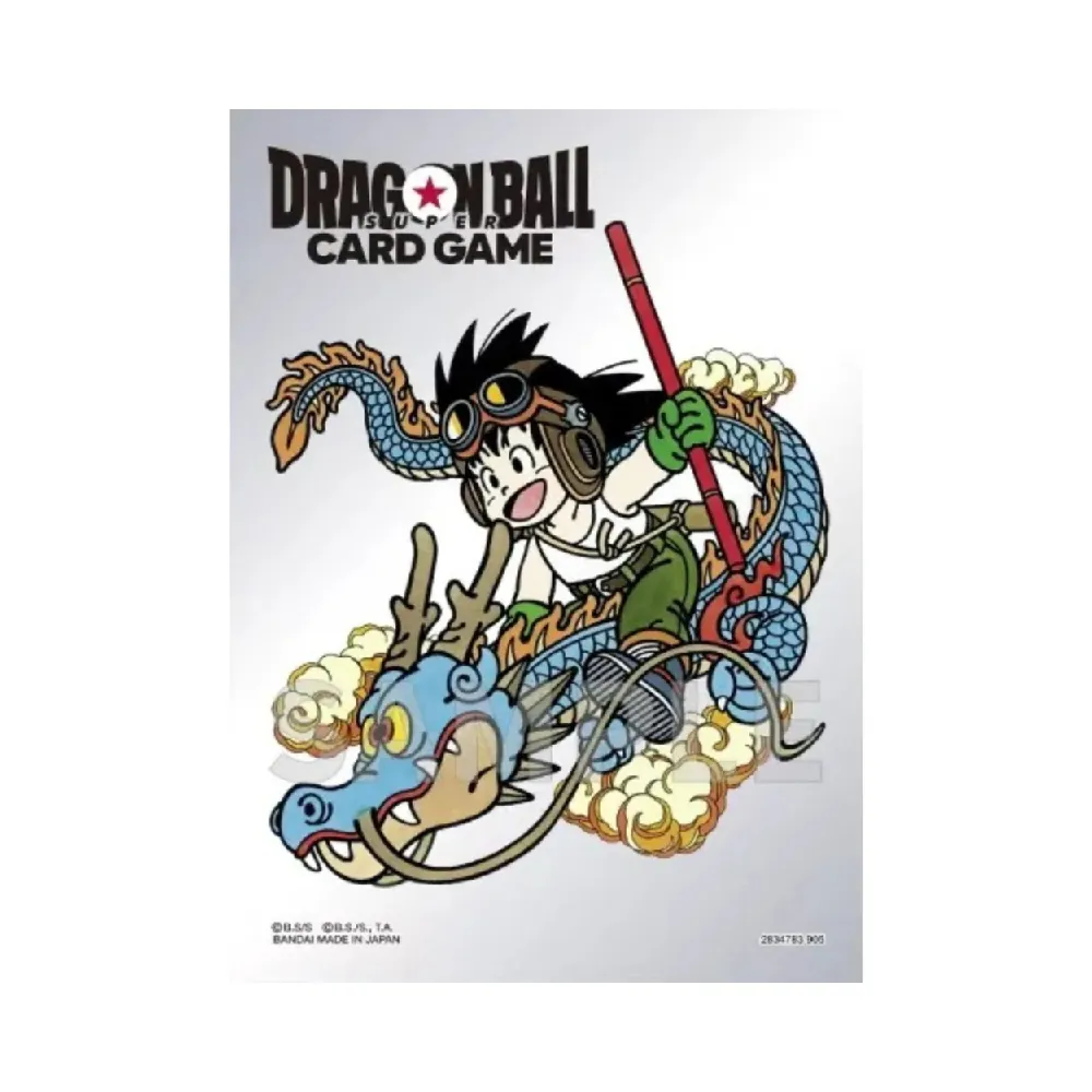 DBS Fusion World Official Card Sleeves -ILLUSTRATIONS- Special: Son Goku and Dragon