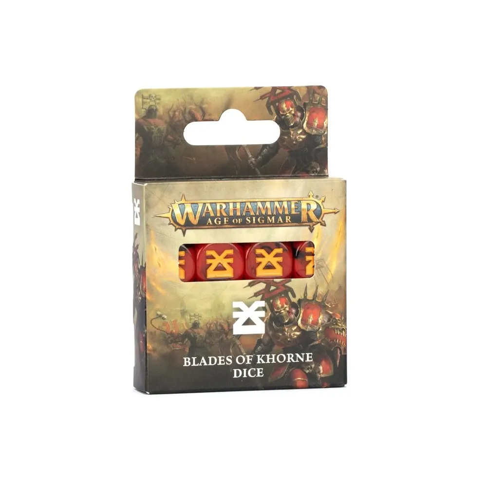 Warhammer AoS - Dice Set: Blades of Khorne 